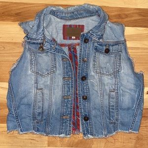 Jeans vest jacket